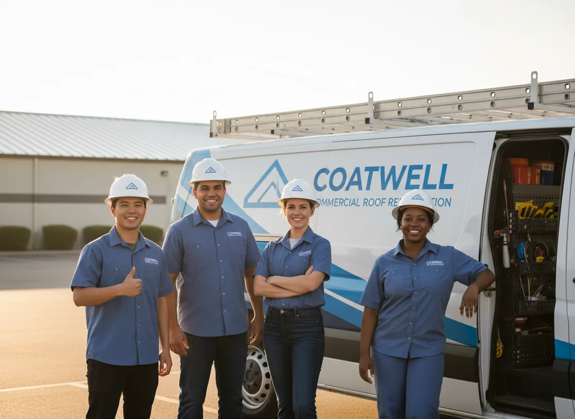 Commercial roof coating company in Leesburg, IN